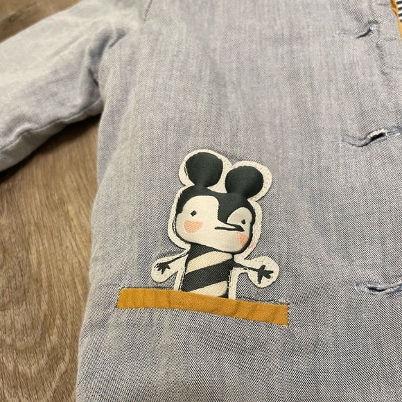 Mamas & Papas lined jacket with mouse playtime - Picture 2 of 9